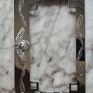 Motorbike plate cover